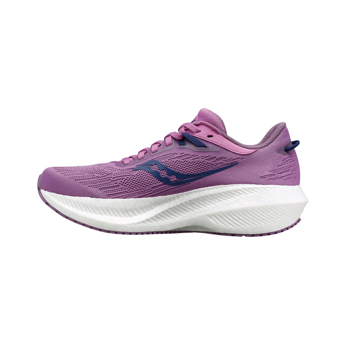 Saucony Triumph 21 Rosa AW23 Sapatos de Corrida para Mulher