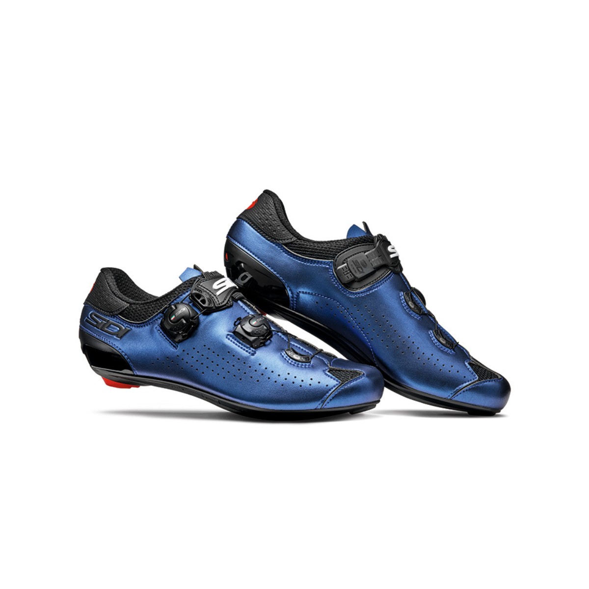 sidi scarpe sixty nere blu - calzature da ciclismo uomo, taglia 47 - eur nero donna
