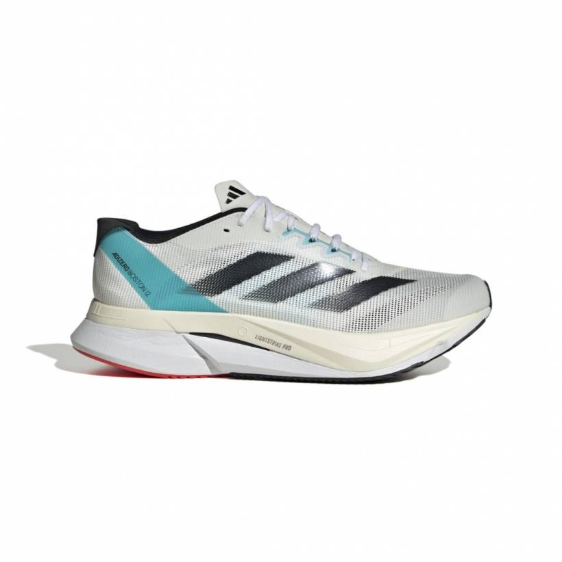 Buty Adidas Adizero Boston 12 Biały Niebieski