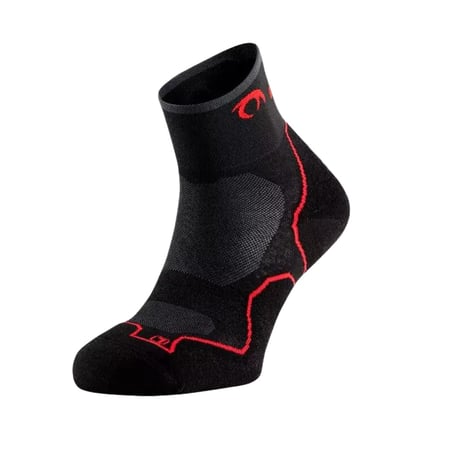 Socken Lurbel Desafio Three Schwarz Rot