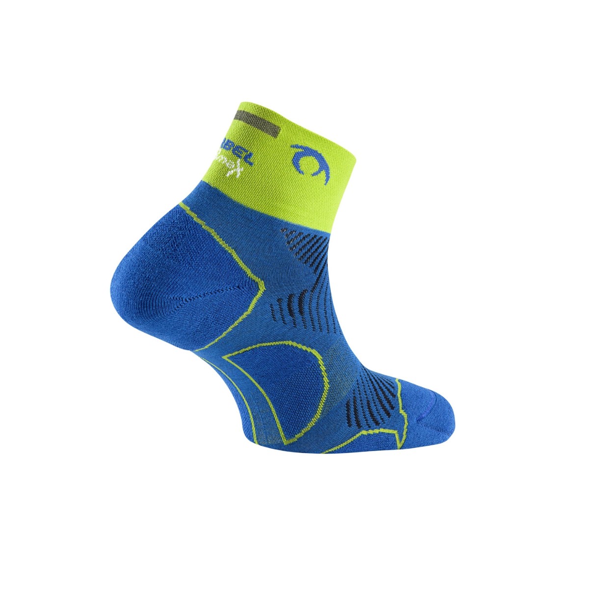 Chaussettes Lurbel Distance Three Bleu Vert, Taille XL