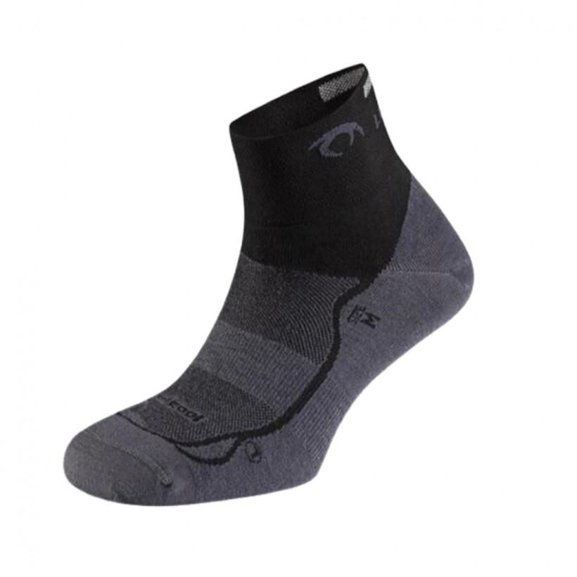 Calcetines Lurbel Race Three Gris Negro