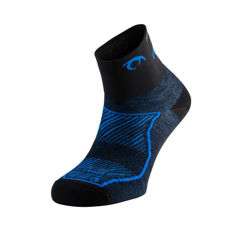 Chaussettes Lurbel Race Three Bleu Noir