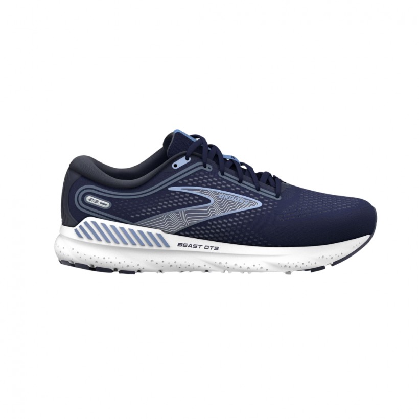 Baskets Brooks Beast GTS 23 Bleu Blanc 