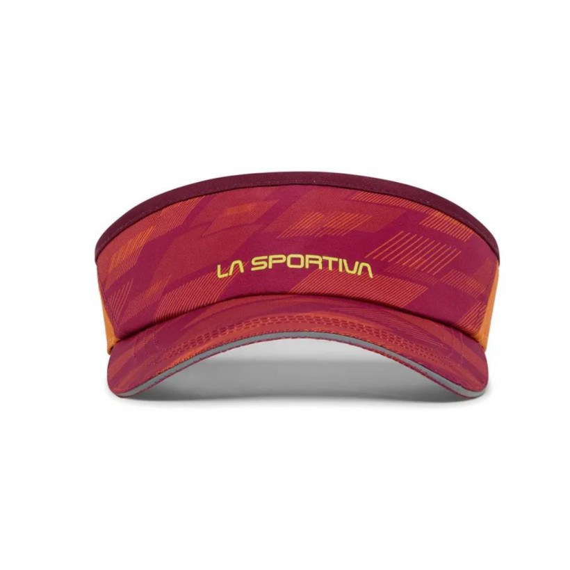 Viseira La Sportiva Skyrun Vermelho Laranja