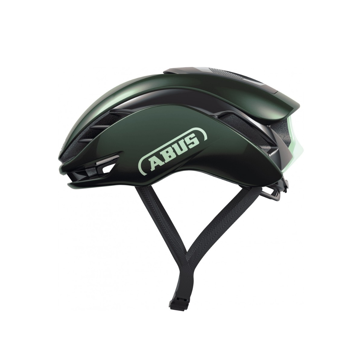 Helm EN günstig Kaufen-Helm Abus Gamechanger 2.0 Basic Grün, Größe M: 52-58. Helm Abus Gamechanger 2.0 Basic Grün, Größe M: 52-58 <![CDATA[Abus Gamechanger 2.0 Race: AERODYNAMIK NEU DEFINIERT
  
 Bei diesem aerodynamischen Helm hat jedes Detail ei