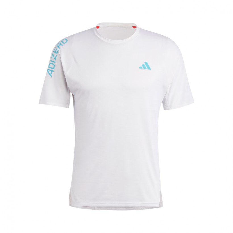 T-Shirt Adidas Adizero Blanc