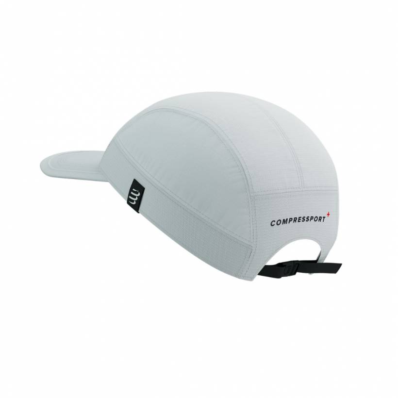 Cap Compressport 5 Panel Light White