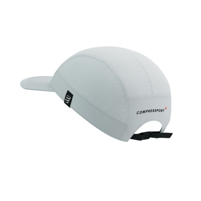 Czapka Compressport 5 Panel Light Biały