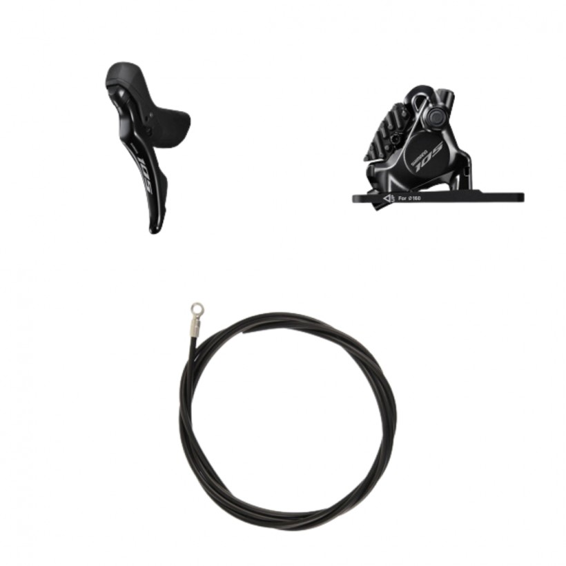 Kit de frein avant gauche Shimano 105 ST-R7120+BR-R7170