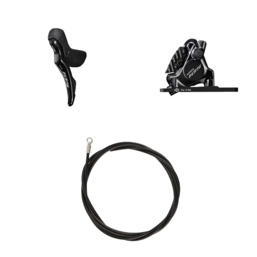 Shimano 105 ST-R7120+BR-R7170 Remset Linksvoor