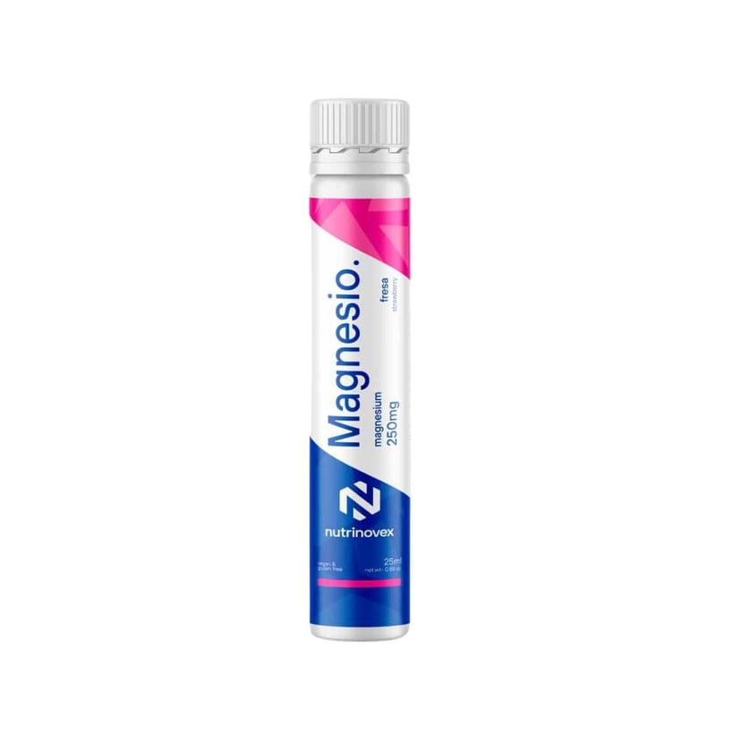 Nutrinovex Magnesium 250mg x 1 eenheid Aardbei