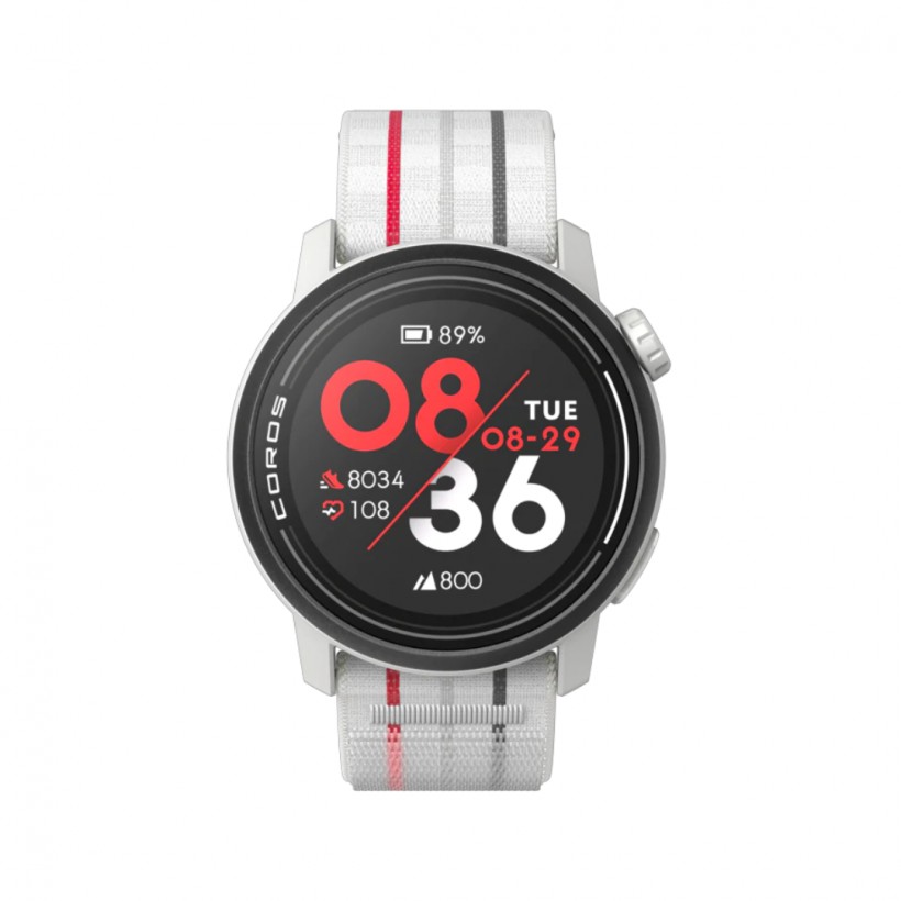 Reloj Coros Pace 3 GPS Blanco Nylon - Precisión y Estilo
