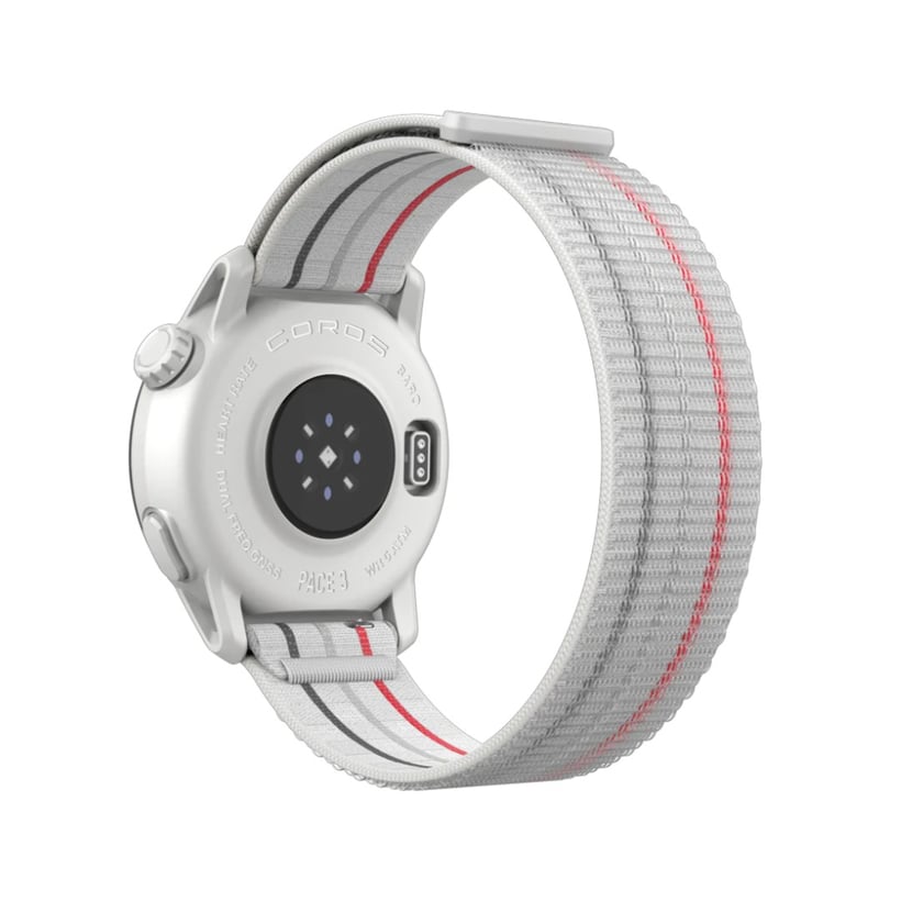 Montre Coros Pace 3 GPS Nylon Blanc