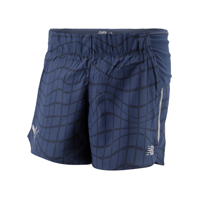 Shorts New Balance Impact 5 Marathon Valencia Blue