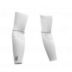 Compressport Arm Force Ultralight Compression Sleeves White