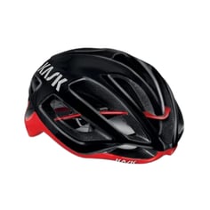 Kask Protone Zwart Rood helm