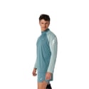 ASICS Icon LS 1/2 ZIP Blue Long Sleeve Shirt