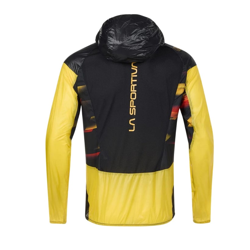 La Sportiva Jkt zwart geel windjack