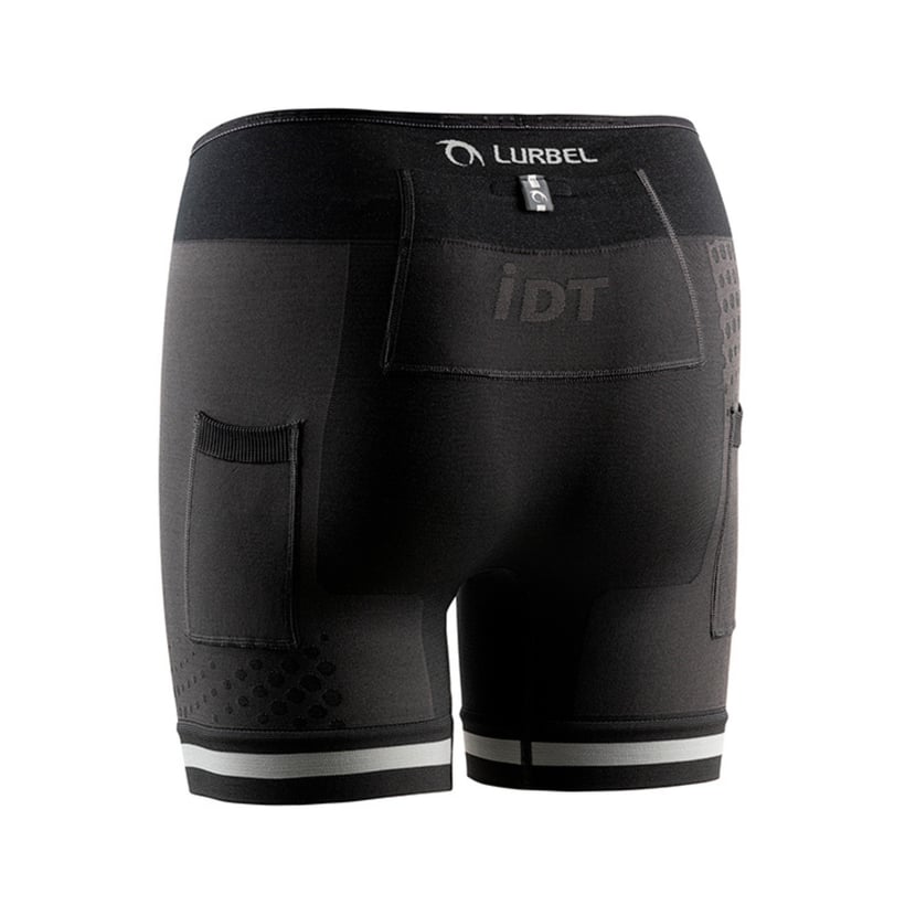 Lurbel Spirit Zwart Grijs Dames Korte Panty