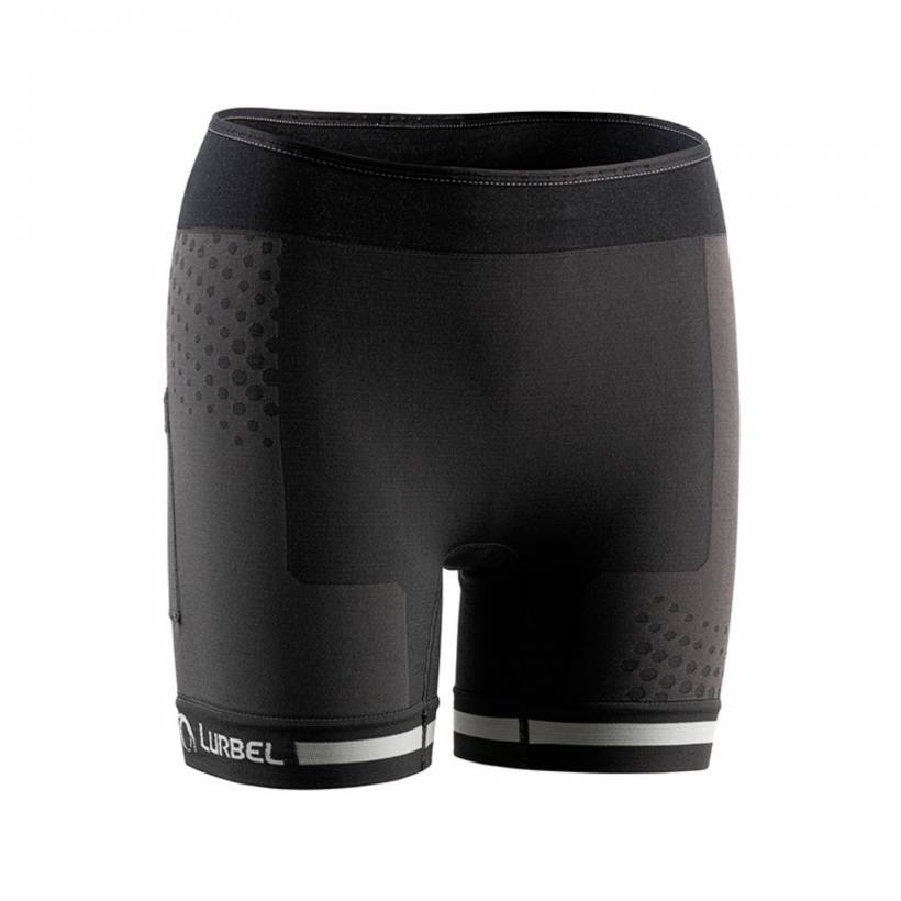Lurbel Spirit Zwart Grijs Dames Korte Panty
