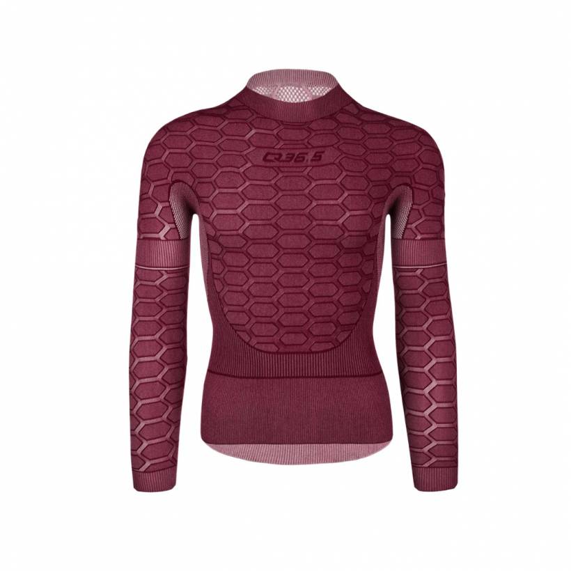 Camiseta Manga Larga Q36.5 Base Layer 3 Rojo