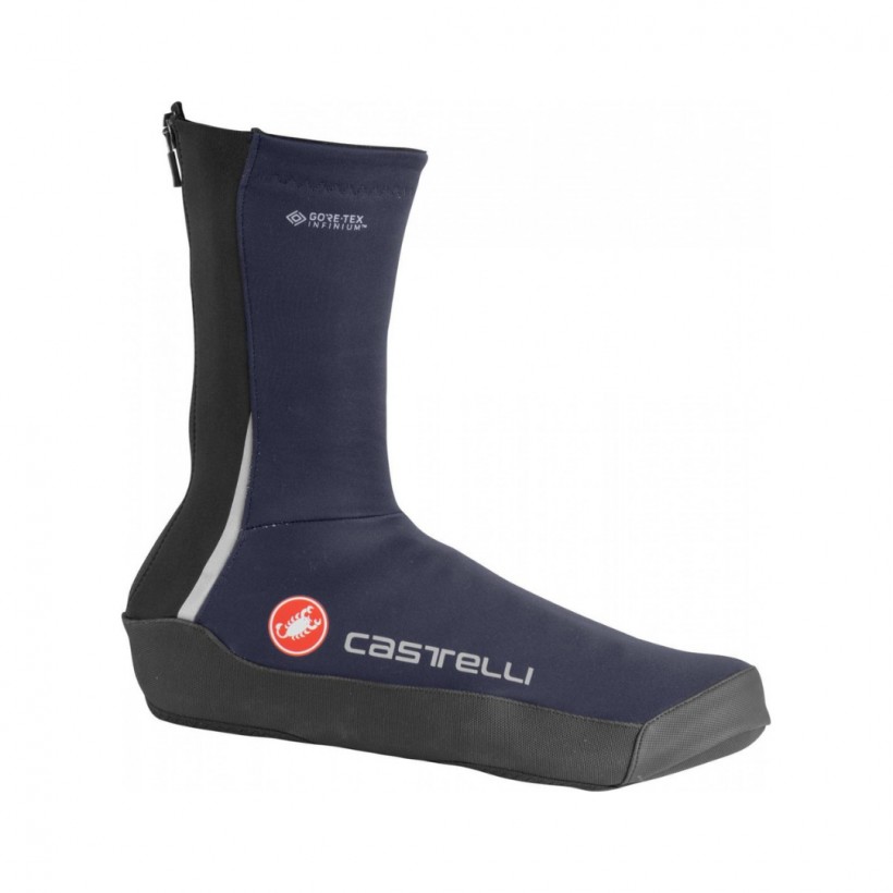 Castelli Intenso UL Shoe Cover Blue Savile Blue Black