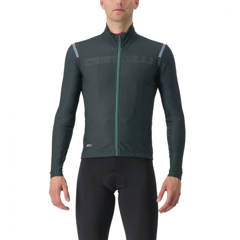 Jersey Castelli Tutto Nano RoS Long Sleeve Green