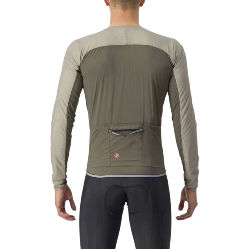 Jacke Castelli Fly Jack-sey Grau