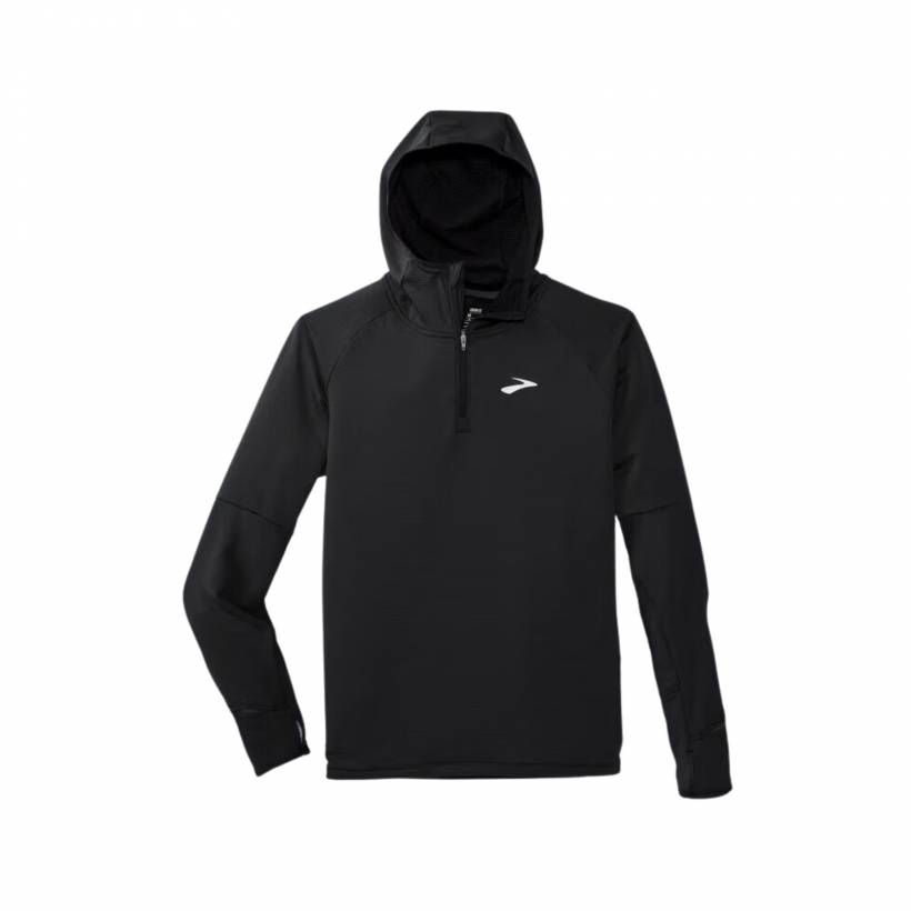 Sudadera térmica Brooks Notch 2.0 Negro