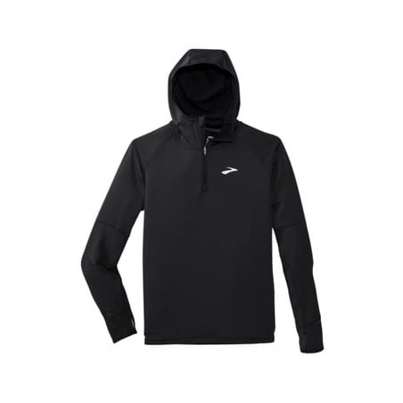 Brooks Notch 2.0 Schwarzer Thermopullover