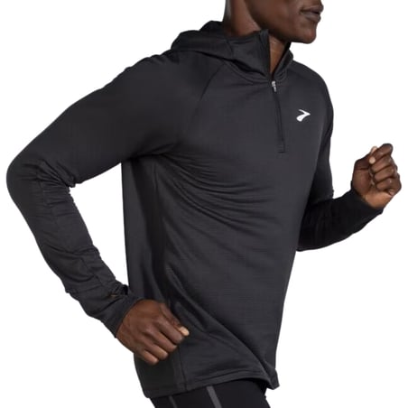 Sudadera térmica Brooks Notch 2.0 Negro