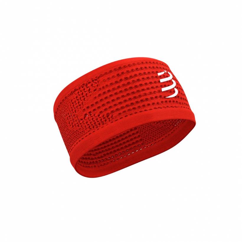 Opaska na głowę Compressport On/Off Czerwony