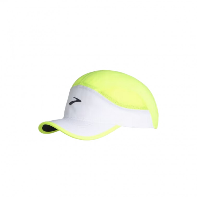 Gorra Brooks Blanco Amarillo