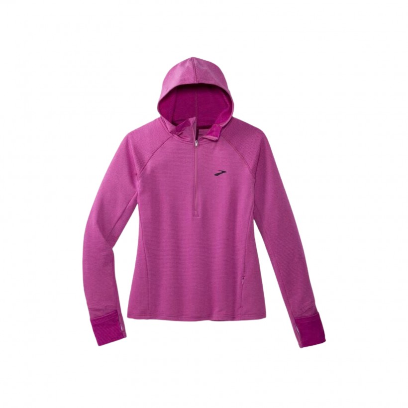 Brooks Notch 2.0 Women's Pink Thermal Sweatshirt