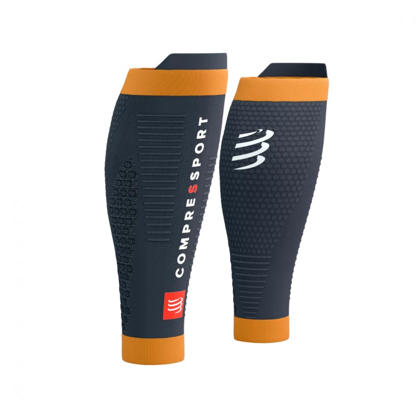 Compression Socks Compressport R2 3.0 Black Orange