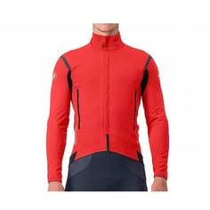 Castelli Perfetto Ros 2 Rote Schwarze Jacke
