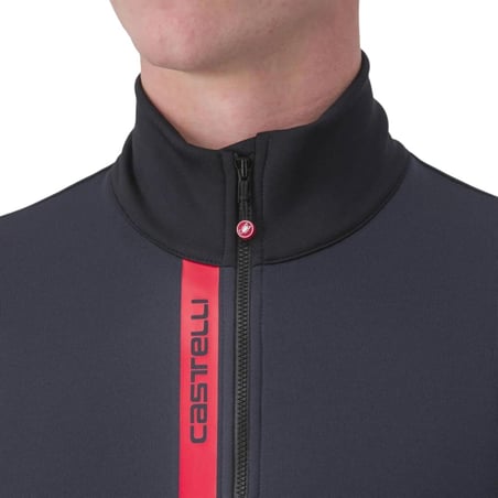 Trikot Castelli Entrata Schwarz-Rot