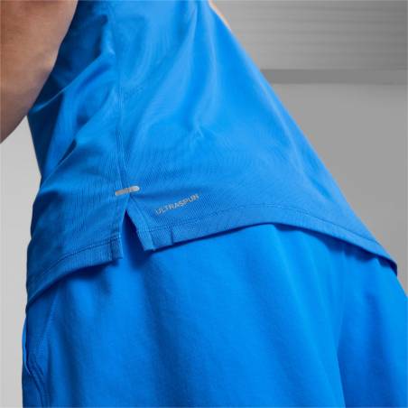Koszulka Puma Run Ultraspun bez rękawów Jasnoniebieska