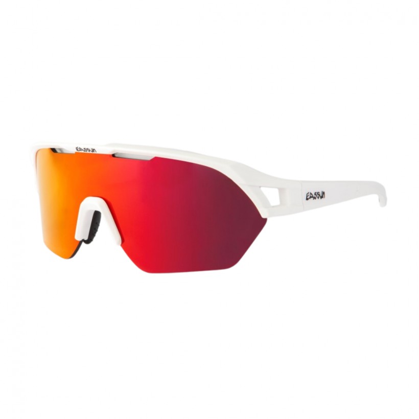 Occhiali da Sole Eassun Cat 3 Bianco Rosso