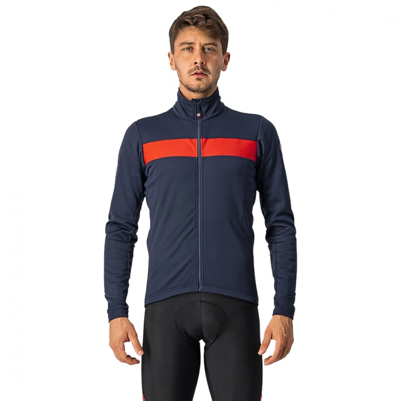 Jacket Castelli Raddoppia 3 Blue Red