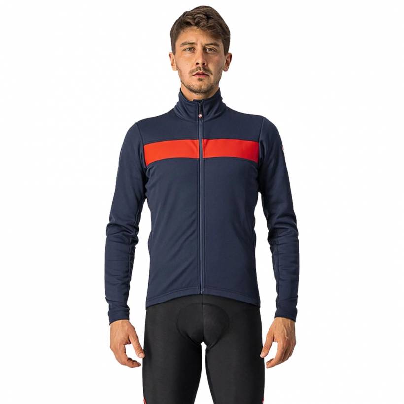 Veste Castelli Raddoppia 3 Bleu Rouge