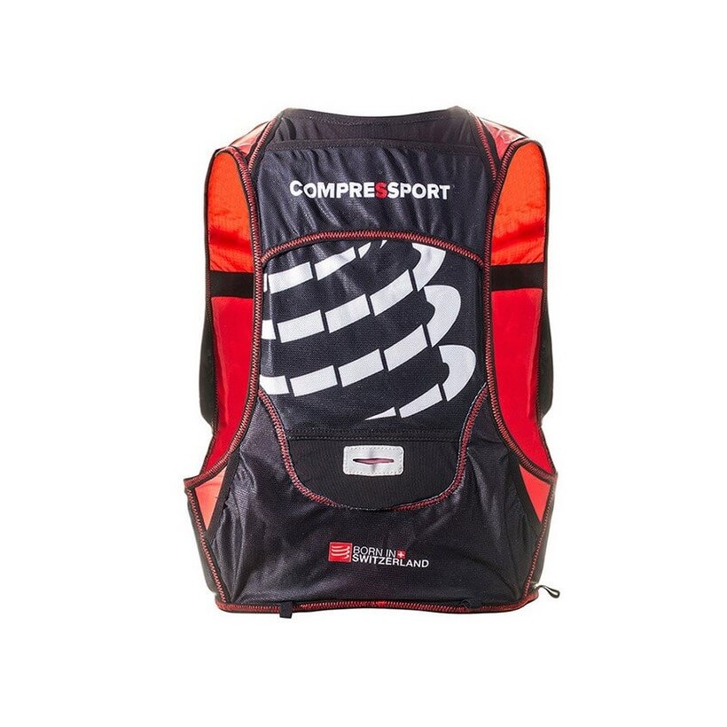 Compressport hydration vest red / black