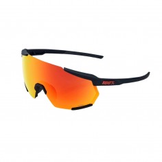 Glasses 100% Racetrap 3.0 Soft Tact Black Red