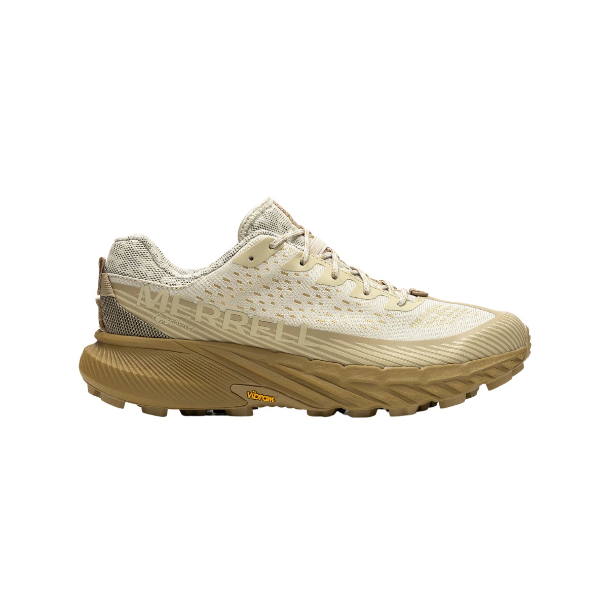 Zapatillas Merrell Agility Peak 5 Gore-Tex Beige Marrón al Mejor Precio