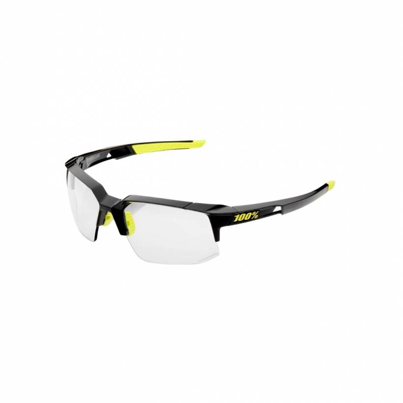 Gafas 100% SPEEDCOUPE Photochromic Negro Amarillo