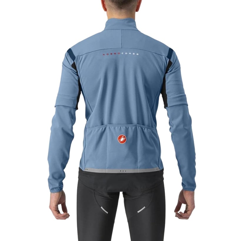 Castelli Perfetto Ros 2 Convertible Blaue Jacke