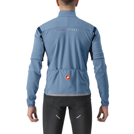 Castelli Perfetto Ros 2 Convertible Blue Jacket