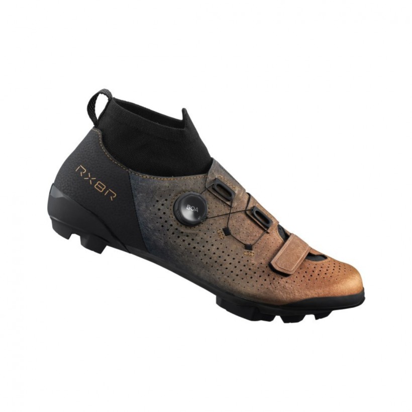 Shimano SH-RX801R Orange Black Shoes