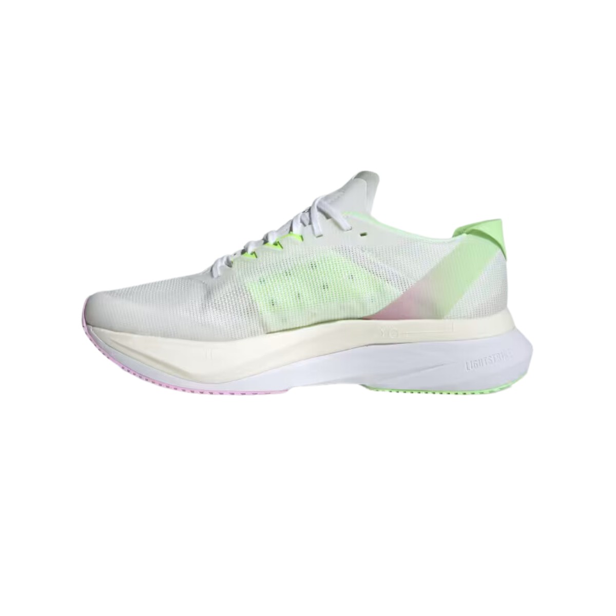 Adidas Adizero Boston 12 White Green Shoes | Run with Style